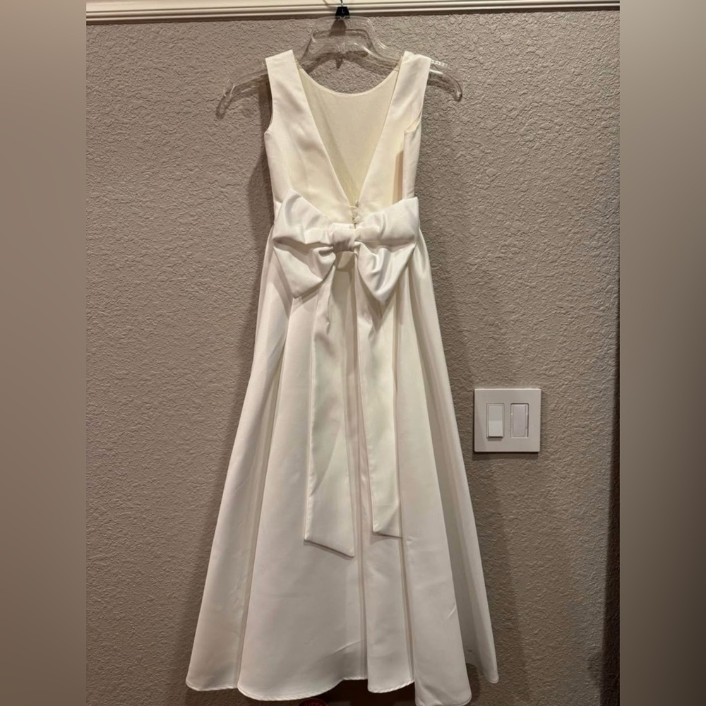 Custom made flower girl dress 9-10 year old